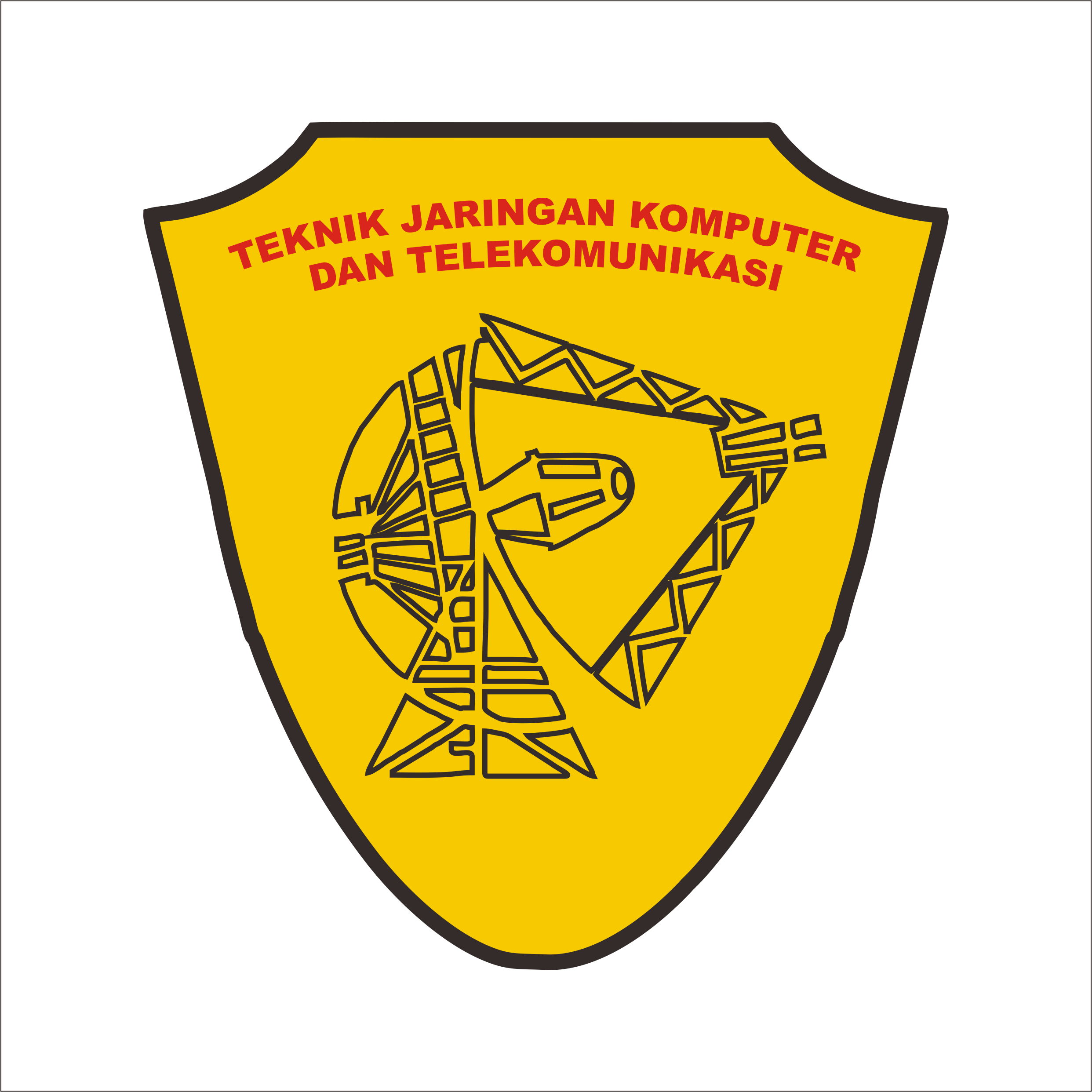 Logo Teknik Komputer & Jaringan (TKJ)